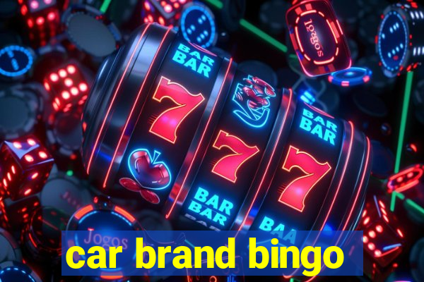 car brand bingo
